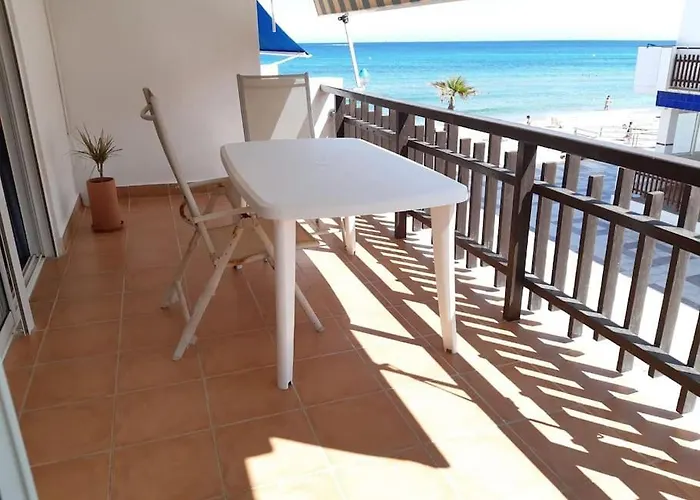 Cosy Flat With A Large Terrace Facing The Sea Lejlighed La Manga