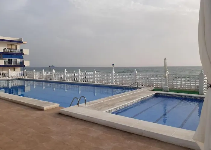 Apartment Cosy Flat With A Large Terrace Facing The Sea La Manga del Mar Menor